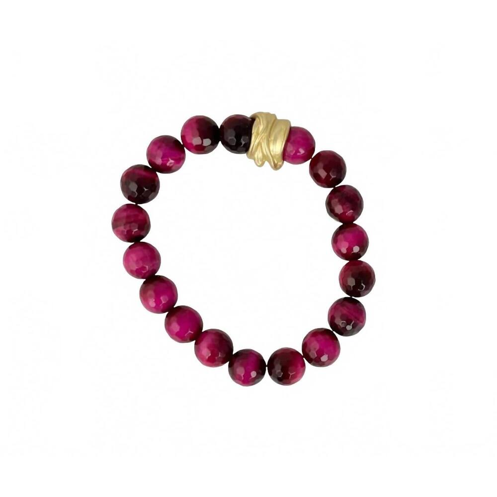 NEW LULA 'N' LEE women's sugar pop stretch bracelet in pink